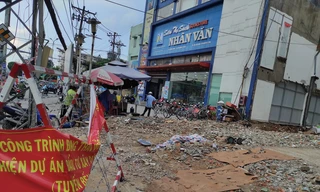 Tuyến Metro số 2 Bến Thành -Tham Lương: Đền bù 150 triệu/m2, nhiều hộ dân chê thấp