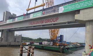 TPHCM lắp van dự án ngăn triều chống ngập 10.000 tỷ đồng 