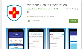 Khai báo sức khỏe du lịch được tích hợp vào ứng dụng Vietnam Health declaration dành cho người nhập cảnh vào Việt Nam