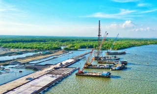 Toàn cảnh cảng biển lớn nhất Đồng Nai sắp đưa vào khai thác