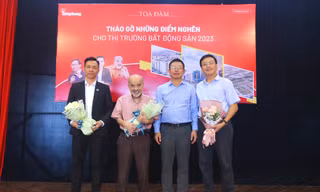 Tọa đàm: 'Tháo gỡ những điểm nghẽn cho thị trường bất động sản năm 2023'