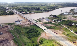 Dang dở nhiều năm, cây cầu hàng trăm tỷ đồng ở TP.Thủ Đức sắp hoàn thành