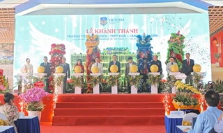 Trường Khải Hoàn - Nam Sài Gòn khánh thành, mở ra năm học đầu tiên với mô hình Happy School
