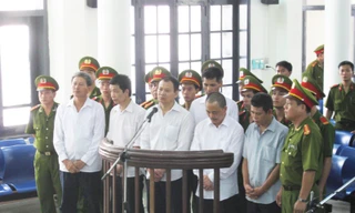 Phương Linh Hột cùng đồng phạm tại phiên tòa sơ thẩm