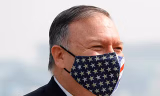Ngoại trưởng Mỹ Mike Pompeo thăm Ấn Độ trước khi sang Sri Lanka. (Ảnh: Reuters)