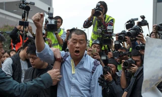 Jimmy Lai là người ủng hộ các phong trào biểu tình Hong Kong. (Ảnh: Reuters)