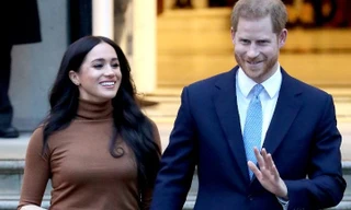 Hoàng tử Harry và Công nương Meghan. (Ảnh: CNN)