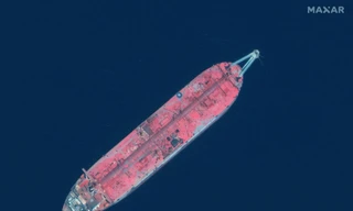 Con tàu do Nhật Bản sản xuất từ những năm 1970 và bán cho chính phủ Yemen năm 1980. (Ảnh: AP)