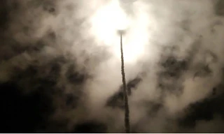 Hình ảnh Đài Loan bắn thử tên lửa ngày 11/6. (Ảnh: CNA)