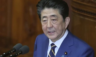 Thủ tướng Nhật Bản Shinzo Abe. (Ảnh: AP)