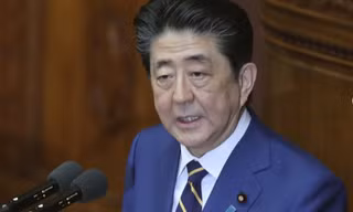 Thủ tướng Nhật Bản Shinzo Abe. (Ảnh: AP)