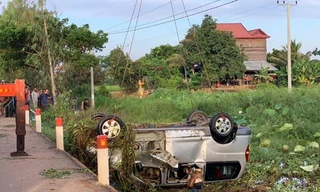 Hiện trường vụ tai nạn. (Ảnh: Freshnewsasia)