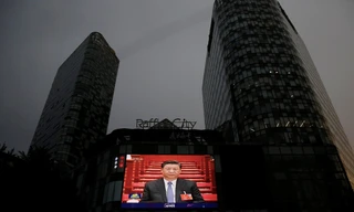 Chủ tịch Trung Quốc Tập Cận Bình chưa lên tiếng gì về quan hệ xấu đi với Mỹ. (Ảnh: Reuters)