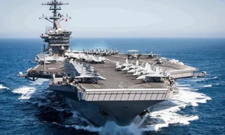 Tàu sân bay USS Theodore Roosevelt. (Ảnh: US Navy)