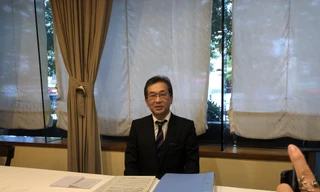 Người phát ngôn Bộ Ngoại giao Nhật Bản Yoshida Tomoyuki. (Ảnh: Bình Giang)