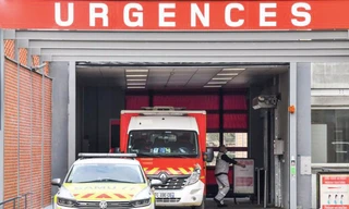 Khu cấp cứu tại bệnh viện Cochin. (Ảnh: CNN)