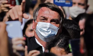 Tổng thống Brazil Jair Bolsonaro. (Ảnh: CNN)
