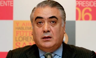 Cựu chủ tịch Real Madrid Lorenzo Sanz. Ảnh: Guardian)