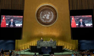 Trung Quốc đang nỗ lực thúc đẩy vị thế toàn cầu. (Ảnh: Reuters)