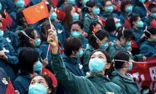 Trung Quốc đang nỗ lực xây dựng hình ảnh tích cực trong cuộc chiến chống COVID-19. (Ảnh: Xinhua)