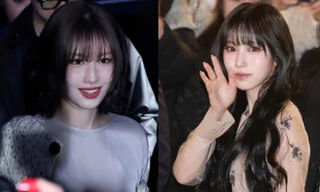 Momo - Mina TWICE khuấy đảo Milan Fashion Week: Người quý phái, người dịu ngọt