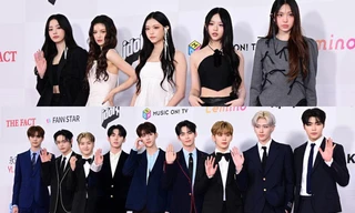 Thảm đỏ The Fact Music Awards 2023: Loạt thần tượng Gen 4 "đọ sắc" trước giờ trao giải
