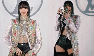 Bất ngờ "đánh úp" tại show Louis Vuitton, Lisa BLACKPINK đã "chia tay" Celine?