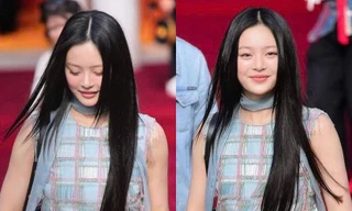 Hanni NewJeans tại show Gucci: Khoe thắt eo mướt mắt, đãi ngộ xứng tầm "con cưng"