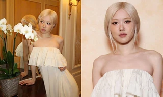 Fan không ưng stylist của Rosé vì chọn váy chưa khéo ở show Saint Laurent