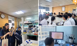 Các lớp học đặc biệt ở Ngày hội tuyển sinh khối các ngành Khoa học và Công nghệ