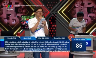 Chung kết Olympia 24: Câu hỏi Toán đơn giản nhưng không thí sinh nào trả lời được