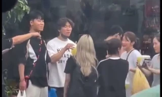 Fan Việt "hú hồn" khi thấy Daesung BIGBANG uống nước mía trước thềm fanday