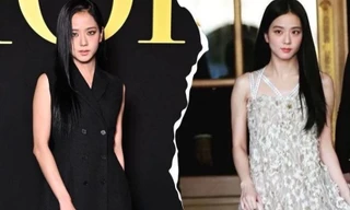 2 sắc thái đối lập của Jisoo tại Paris Fashion Week: Phong cách nàng thơ vẫn hợp nhất