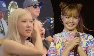 Bắt gặp Rosé quẩy cực nhiệt, cổ vũ Lisa tại đêm đầu tiên của Coachella 2025