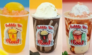 Được săn lùng ở Singapore tuần qua: Trà sữa “mix” kem viên tươi lơ lửng, mới nghe là thèm!