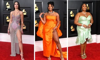 Ngắm trọn những bộ cánh thảm đỏ lộng lẫy nhất tại lễ trao giải Grammys 2021