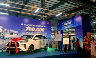 Toyota đạt mốc 700.000 xe sản xuất tại Việt Nam