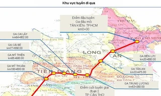 Đề xuất xây đường sắt từ TP HCM về miền Tây