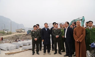 Thứ trưởng Bộ Công an kiểm tra an ninh tại nơi tổ chức Đại lễ Vesak