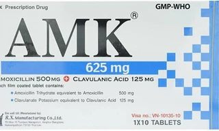 Thuốc AMK bị thu hồi.