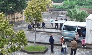 Bác sỹ Trần Văn P. tử vong dưới ao nước thuộc khuôn viên bệnh viện.