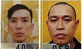 Huy và Nưng hai bị can bỏ trốn tại Trại tạm giam Công an tỉnh Bình Thuận.
