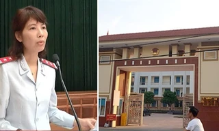 Bà Nguyễn Thị Kim Anh, Trưởng đoàn Thanh tra Bộ Xây dựng trước khi bị bắt.