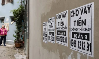 Tín dụng đen len lỏi mọi ngõ ngách. Ảnh: M.Đ