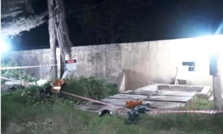 Hiện trường vụ việc.