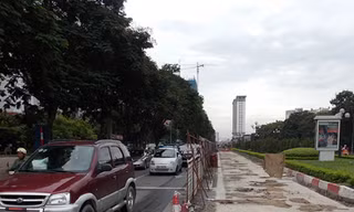 Đào đường nhựa, phủ bê tông