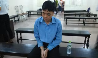 Hà Văn Đạo tại phiên toà.