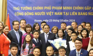 Nhiều người Việt Nam trở lại nước Nga như trở về nhà