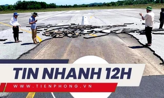 TIN NHANH 12H: Lý do vỡ mặt đường băng ở Vinh chưa thuyết phục; Lời khai của thanh niên đâm CSGT