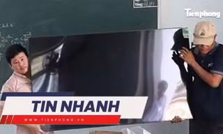 TIN NHANH: Hiệu trưởng nói gì về việc nhà trường tháo 5 tivi trả phụ huynh?